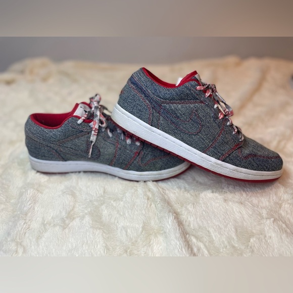 Rare 2007 retro, low denim air, Jordans size 10 - Picture 1 of 12